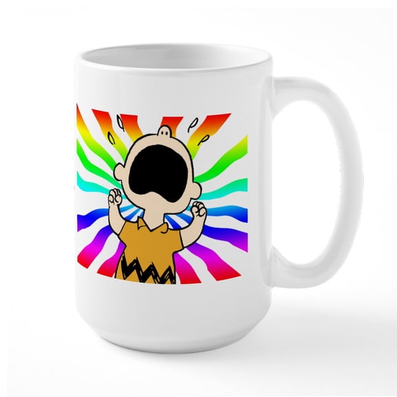 CafePress - Morning Joe Large Mug - 15 oz Ceramic Large White Novelty Mug