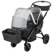 Monbebe Everyday Outings Wagon Stroller, Cobblestone Grey, Toddler, Unisex