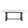 thumbnail image 3 of ACME Versailles Dining Table, Antique Platinum, 3 of 3