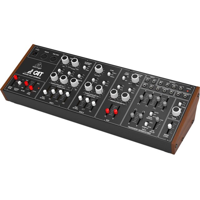 Behringer Synthétiseur Analogique Duophonique de Bureau pour Chat