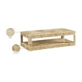 thumbnail image 2 of Meridian Furniture Reeves Burl Coffee Table, 2 of 7