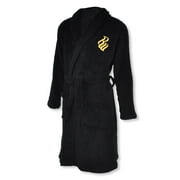 Rocawear Boys Removable Belt Plush Bathrobe, Black