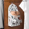 thumbnail image 3 of Ruiboury Wall Hanging Storage Bag Waterproof Bedroom Snacks Organizer Pouch 1 1Set, 3 of 6