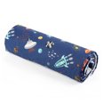 thumbnail image 3 of Manta de lunares para bebé insular de 62,2 x 39,4 pulgadas, de algodón suave y felpa, agradable para la piel, transpirable, unisex, para cama, cochecito, cuna, viaje, 3 of 9