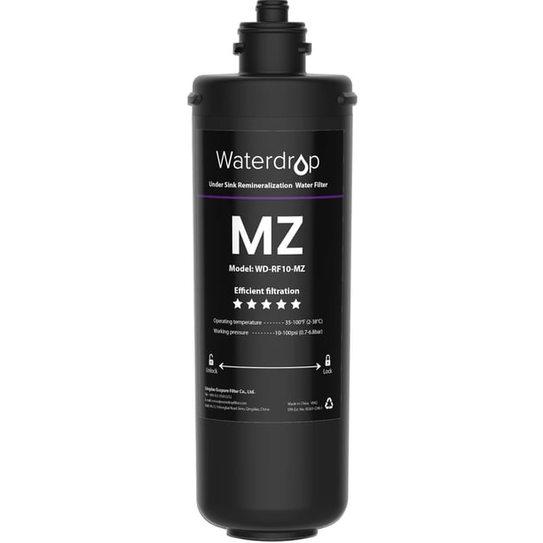 Cartucho de filtro de repuesto Waterdrop RF10-MZ para 10UB-MZ