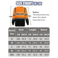 thumbnail image 7 of FEOYA Hi Vis Shirts for Men Reflective Tops Hi Viz t-Shirt Long Sleeve Reflective Workwear Work Pullover Breathable for Warehouse Construction Handling 2XL, 7 of 7