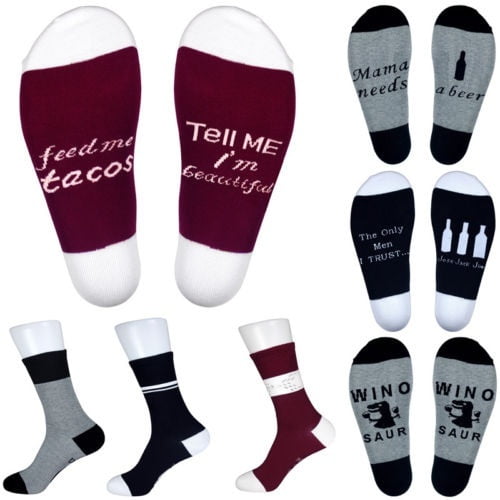 Fashion Hot Personalised Unisex Cotton Socks If You Can Read This Bring Me A Beer Funy Socks Socks