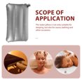 thumbnail image 3 of KAKOWELY Outdoor Cooling Pillow Silver PVC 1Set Water Fillable for Camping, 3 of 8