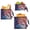 Cartoon Colorful Gnome, variant on Dailycode 3 Pack Reusable Ziploc Bags Leakproof Sandwich Snack Freezer Bags, Cartoon Cute Pandas Face