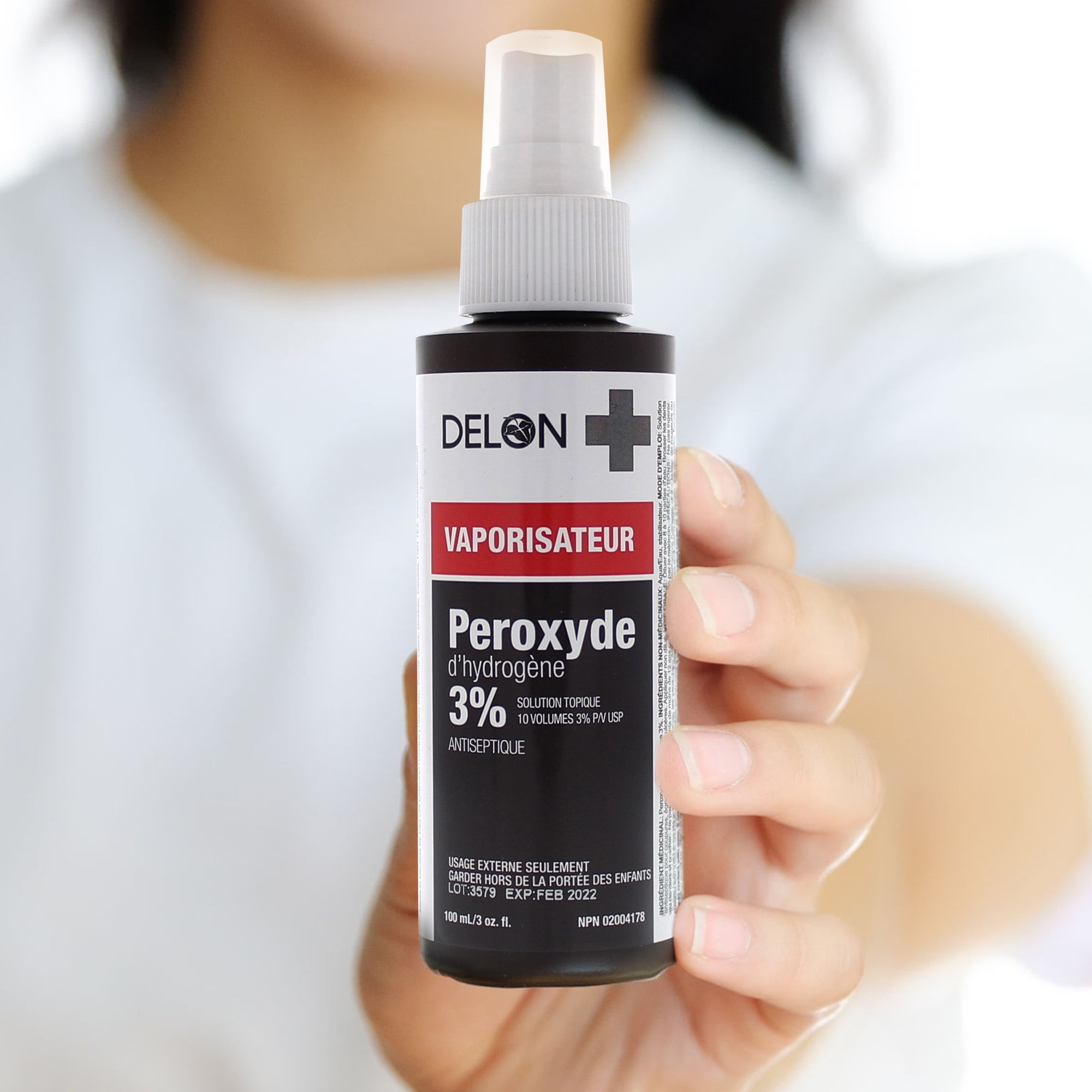 DELON 3% Hydrogen Peroxide Spray (3oz)
