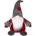 thumbnail image 1 of Enano navideño de peluche, muñeco navideño de peluche, estatua escandinava de San Nicolás sentado, decoración navideña., 1 of 5