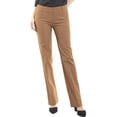 thumbnail image 5 of Made by Olivia Women's High Waist Comfy Stretchy Bootcut Trouser Pants, 5 of 7