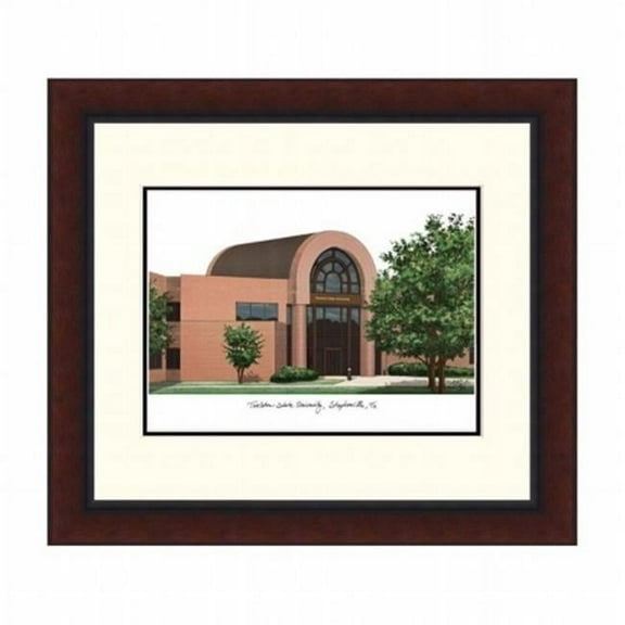 Campusimages TX968LR Tarleton State University Legacy Alumnus Framed Lithograph