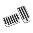 thumbnail image 1 of Dalazy Voiture Pédales Couvrent Acier Inoxydable Véhicule Automobile Repos Footpegs Modification Accessoires Remplacement pour le Modèle 3 Pédale de Frein, 1 of 8