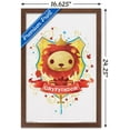 thumbnail image 3 of The Wizarding World: Harry Potter - Gryffindor Charm Wall Poster, 14.725" x 22.375", Framed, 3 of 5