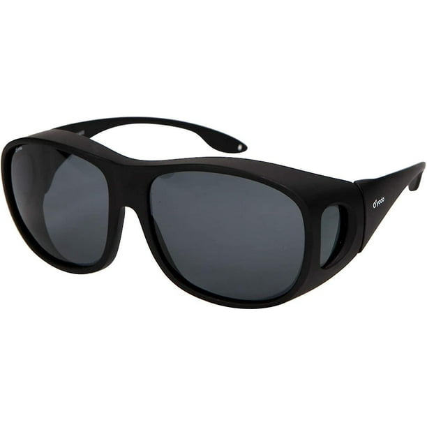 Polarized Fit Over Glasses Sunglasses for Women - A4 Mattegrey Frame Polarized Fit Over Glasses Sunglasses for Women - A4 Mattegrey Frame