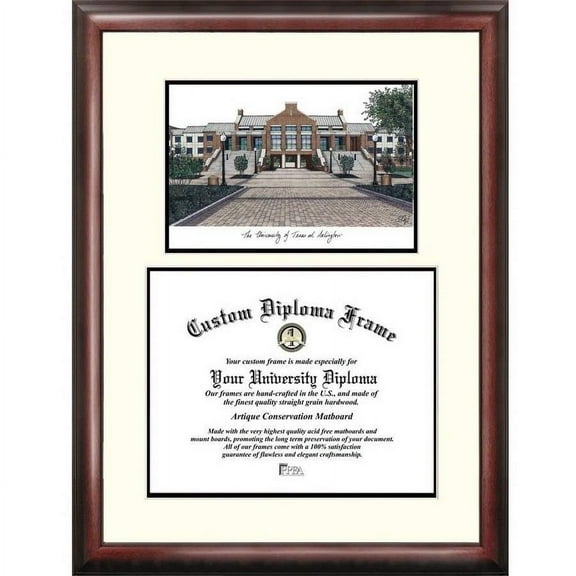 University of Texas, Arlington 11" x 14" Scholar Diploma Frame