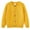 Yellow, variant on MAIHAN-Kids Knit Cardigan Sweater Long Sleeve Button Up Solid Color Round Neck Sweater, Cotton Blend Outerwear for Boys Girls, Casual Comfortable Pullover for Autumn Fall Season(Red,4-5 Years)