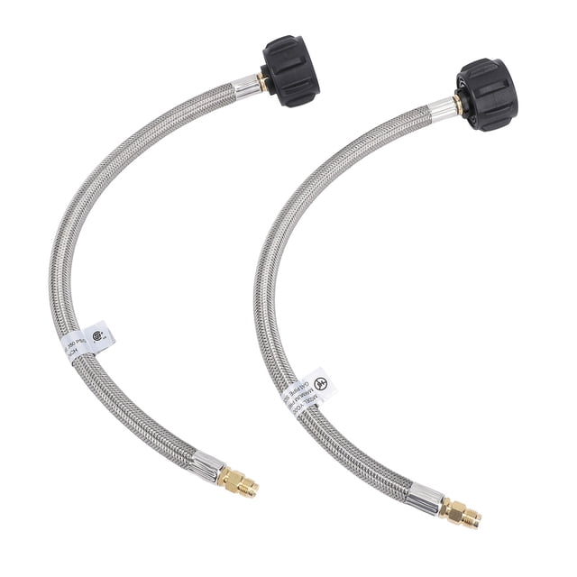 Conector de la Manguera de Gas de Petróleo Licuado, Conector de Manguera de Cola de RV de Alta Presión 15 Pulgadas Hermético para Remolque de Camioneta RV