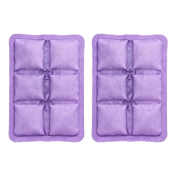 OADUKQ Reusable Gel Ice Pack, Flexible Cold Compress Pack, Lunch Boxes Coolers and Post-Workout Box Cooler, 6.3 X 4.33 in