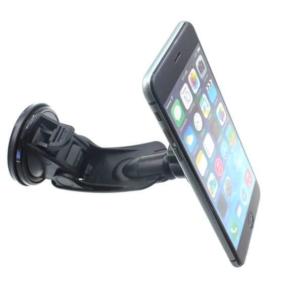 Car Mount Magnetic for Samsung Galaxy A06/A16 5G/A26 5G/A36 5G/A56 5G - Holder Dash Windshield Rotating Strong Grip Strong Magnets