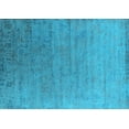thumbnail image 1 of Ahgly Company Indoor Rectangle Oriental Light Blue Industrial Area Rugs, 7' x 9', 1 of 4