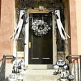 thumbnail image 3 of 2 Pieces Halloween Pumpkin Ghost Windsock Flag Halloween Outdoor Hanging Decoration Halloween Theme Flag Windsock for Garden Patio Lawn Front Yard Par, 3 of 6