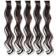 thumbnail image 1 of 5 extensiones de cabello con clips, extensiones de cabello ondulado, pelucas de fibra sintética, extensiones de cabello con volumen, postizos para cabello fino de mujer, 1 of 7