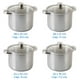 thumbnail image 2 of Juego de Ollas Altas RD Royal Cook Plata de Acero Inoxidable 8 piezas, 2 of 5