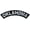 OKLAHOMA, variant on SOUTH DAKOTA TOP ROCKER, PATCH - High Thread Iron-On Heat Sealed Backing Sew-On Large Patch - 12” x 3”