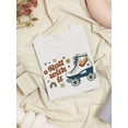 thumbnail image 3 of Roll With It. Rollerskates T-Shirt Women -Victoria Barnes Designs, Female 5X-Large, 3 of 4