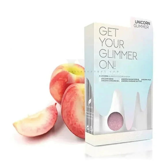 Voesh 5 Step Spa Pedibox Unicorn Peach