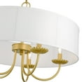 thumbnail image 5 of 42985-33 Livex Lighting Brookdale - 5 Light Pendant In Transitional Style-16.5 Inches Tall and 23 Inches Wide-Soft Gold Finish    -Traditional, 5 of 10