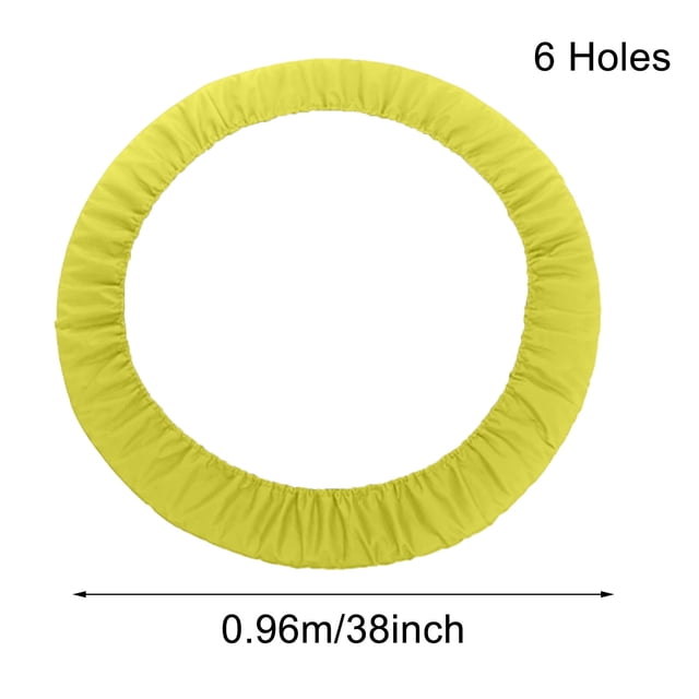 PUREKKI 38in Trampoline Padding Tear Trampoline Surround Pad Round Trampoline Spring Cover - Trampoline Replacement Pad
