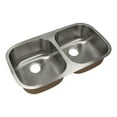thumbnail image 6 of Transolid K-Cude32188 Classic 32-3/8" Undermount Double Basin Stainless Steel Kitchen Sink, 6 of 6