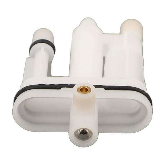 Wuweikeji Carburetor Main Jet White for Briggs & Stratton 450E 596521 - Lawn Mower Repair Kit Part, Durable Plastic, Enhances Carburetor Lifespan