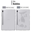 thumbnail image 4 of For Samsung Galaxy Tab S7 Luxury​ Ultra Slim Air Cushion Bumper Shockproof TPU Clear Case Cover + Tempered Glass Protector, 4 of 8