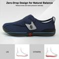thumbnail image 4 of Barerun Diabetic Wide Walking Shoes for Women & Men with Adjustable Zero Drop Non Slip Casual Sneakers Swollen Feet & Elderly, 4 of 7