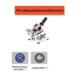 thumbnail image 1 of Mini Cutting Machine High Power Mini Desktop 45 Degree Home Woodworking High Precision Acrylic Aluminum Alloy Cutting Machine ,Multi Purpose, 1 of 7