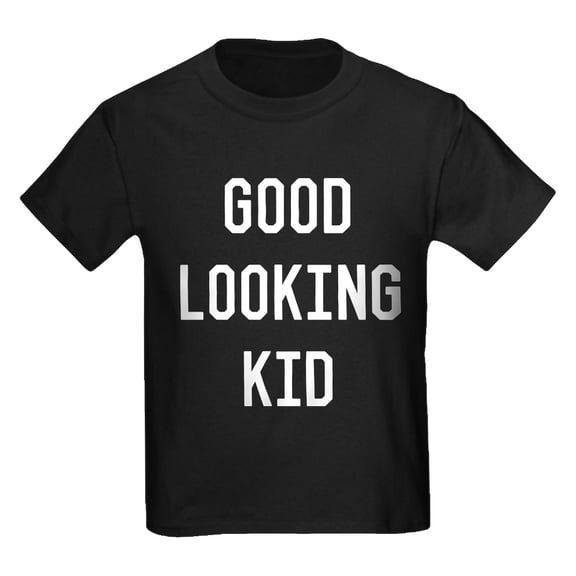CafePress - Good Looking Kid Kids Dark T Shirt - Dark T-Shirt Kids XS-XL