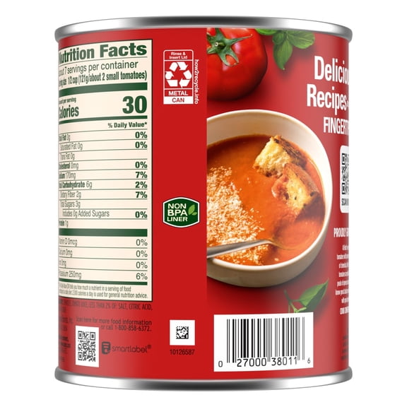 Hunts Whole Peeled Plum Tomatoes 28 oz - Pack of 1