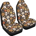thumbnail image 3 of XYZCANDO 2 pcs Car Front Seat Covers for car Front Seats Car Seat Covers Easy to Install and Clean Durable, Sedan Truck SUV Front Seats Protector, Skulls, 3 of 10