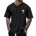 thumbnail image 1 of Camisetas de Trabajo de Manga Larga para Hombres Protección Solar, Deportes Manga Corta V Cuello Algodón Camisetas para el Verano Y Casual, 1 of 4