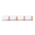 thumbnail image 3 of Circuit Breaker Bus Bar, Strip Pure Copper 1 Row Bus Bar Dustproof  Wear Resistant Insulation  For C45 DZ47 IC65N Type 4 Channel, 3 of 8