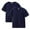Navy, variant on piuwrlz Summer 2PC Short T-Shirts for Girls Short Tops Sleeve Solid Color Cotton T Shirt Top Kids Navy Size 11 Years