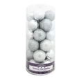 thumbnail image 1 of Esferas Navideñas 30 Piezas Plastico Navidad Varios Colores, 1 of 1