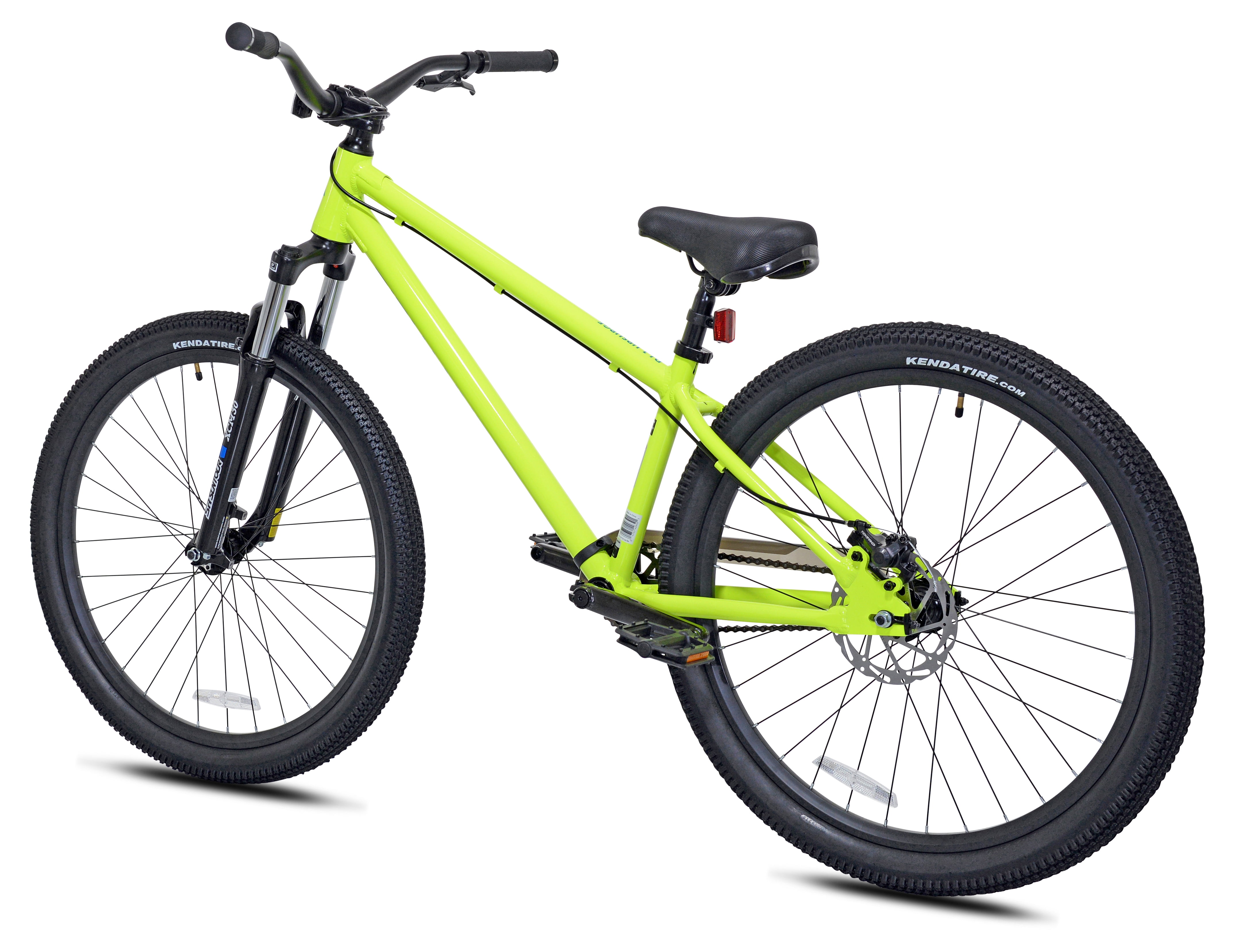 Ozark Trail Dirt Jump Bike, 26" Wheels, Fits Teen & Adult Riders 52"510", Yellow, Teen & Adult, Un(图2)