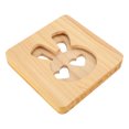 thumbnail image 3 of 3D Wooden Night Light, LED Beads Pinewood USB Cable Rabbit Night Light  for Living Room, 3 of 7