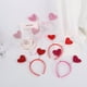 thumbnail image 4 of Diadema de amor para el día de San Valentín, diadema con lentejuelas, fiesta, lugar pintoresco, concierto, diadema de primavera para adultos con forma de corazón, material duradero, 4 of 6