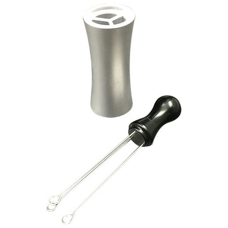 

Needle Coffee Tamper Coffee Tamper Distributor Leveler Tool Needle Type Coffee Distributor Black + Silver